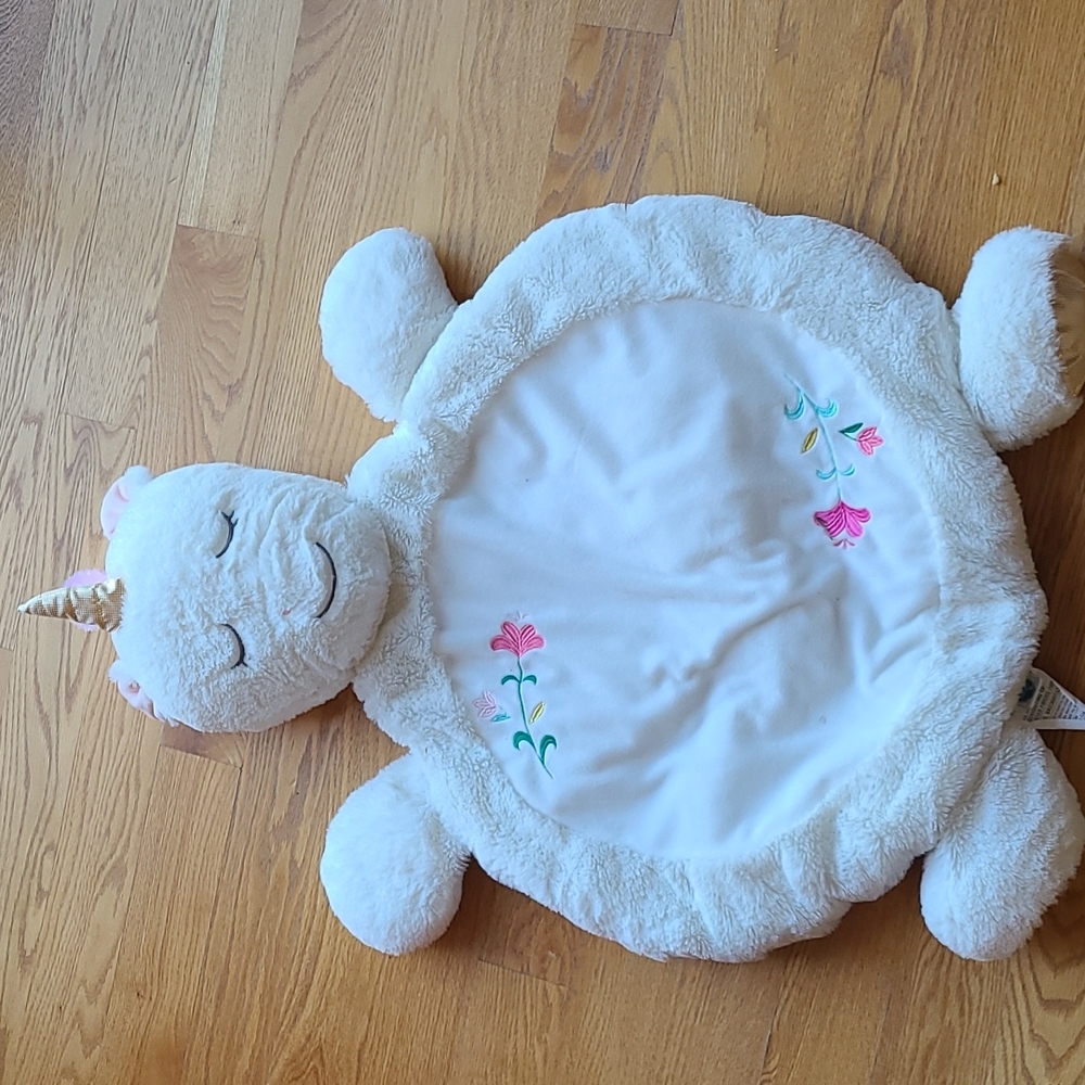 Unicorn 2 ft baby pillow mat